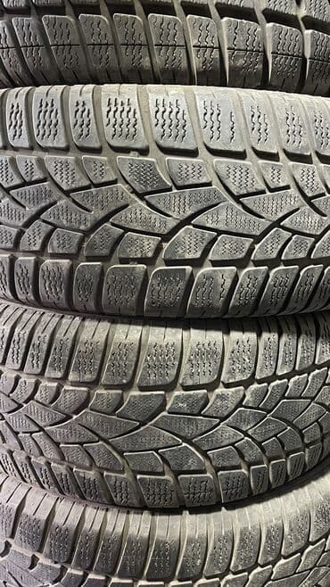 шины гольф: Шины 235 / 55 / R 18, Зима, Б/у, Комплект, Германия, DUNLOP — 1