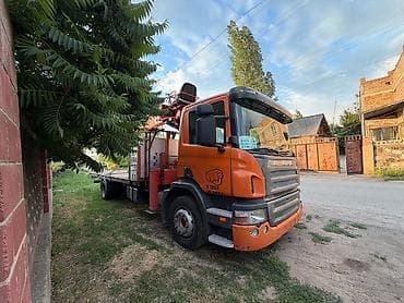 kran: Услуги манипулятора (бортовой кран) на базе Scania. - Площадка — 1