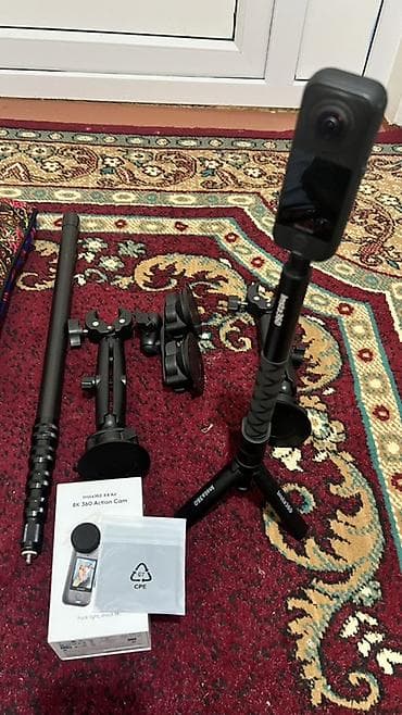 Техника и электроника: Камера Insta360 X4 air + комплект аксессуаров для съёмки 360° - — 1