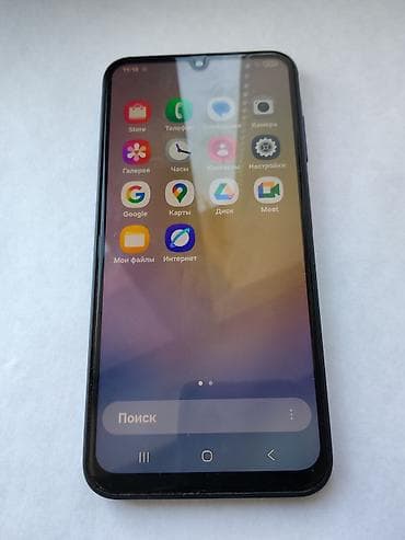 samsung 2020: Samsung Galaxy A25, Б/у, 256 ГБ, цвет - Черный, 2 SIM — 1