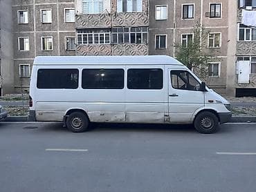 howo 336: Микроавтобус Mercedes‑Benz Sprinter, год выпуска 2002, длинная — 6