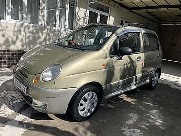 Транспорт: Daewoo Matiz: 2007 г., 1 л, Кол менен иштөөчү, Бензин, Хетчбек — 5