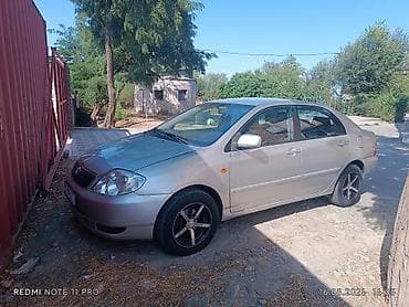 Toyota Corolla: 2003 г., 1.6 л, Автомат, Бензин, Седан — 3
