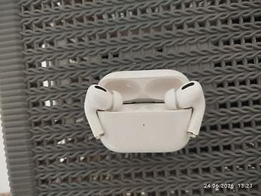 hyperx quadcast s: Беспроводные вакуумные наушники, Apple, AirPods Pro, Б/у — 1
