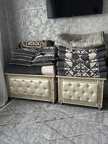 восточные формы: 2сундука-банкетки с откидной крышкой для хранения. Каркас из ЛДСП — 1