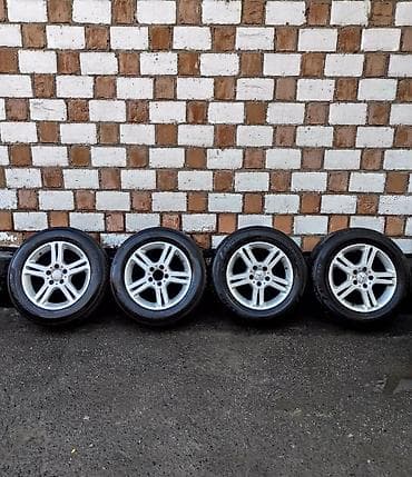 Унаа: Дөңгөлөктөр монтажда 225 / 60 / R 16, Жай, Колдонулган, Комплект, Жеңил унаалар — 1
