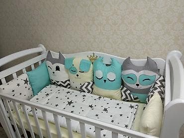 used bed: Детская односпальная кровать, Б/у, Для девочки, Для мальчика, С матрасом, С бортиком, Платная доставка, Самовывоз — 2