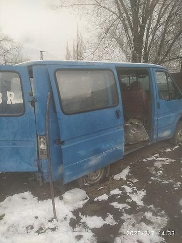 зил мост: Синий фургон/микроавтобус с раздвижной боковой дверью и остеклением по — 2