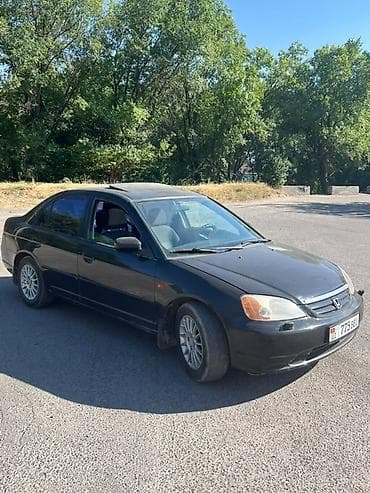 01: Honda Civic: 2001 г., 1.7 л, Автомат, Бензин, Седан — 7