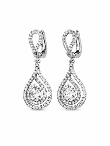 silver: Серьги «Silver Drop» из серебра 925 — ADAMANT, Бишкек Артикул: 11891 — 1