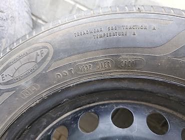 205 75 15: Колесо в сборе: стальная штампованная дисковая литая и шина Goodyear — 9
