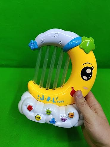 emo robot: Арфа месяц игрушка музыкальная🪉 Комплектация товара: арфа, 3 — 3