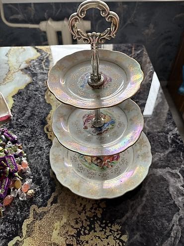 Идиш-аяк: Набор кухонной утвари и посуды Состав: - Чайник с носиком и — 2