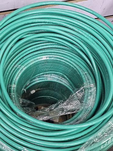 кабель display port: Коаксиальный кабель RG6 (зеленая оболочка) - Тип: коаксиальный кабель — 4