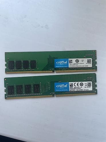 i5 2400: Оперативная память (RAM) для ПК, Б/у, Crucial, 16 ГБ, DDR4, 2400 МГц — 1