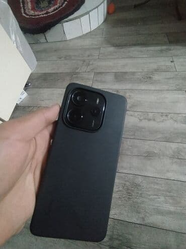 телефоны нот 8: Redmi, Redmi Note 14, Б/у, 256 ГБ, цвет - Черный, 1 SIM — 1