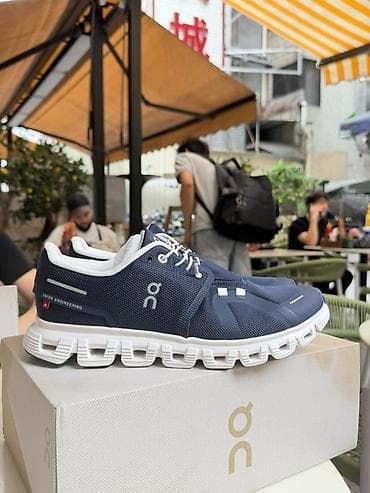 Мужские кроссовки, 41, 41.5, 42, Новый, цвет - Синий, Самовывоз, Бесплатная доставка, Платная доставка