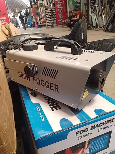 светового оборудования: Дым-машина (Fog Machine) 900W Компактный генератор сценического дыма — 1