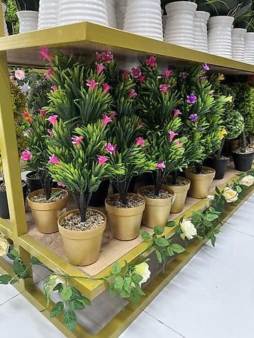 цветы исскуственные: Искусственные комнатные растения в кашпо - Разнообразные модели — 1