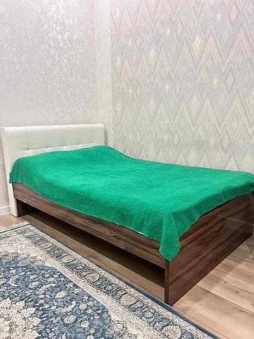 кызга сеп сандык: Уктоочу бөлмө гарнитуру, Бир кишилик керебет, ДСП, түсү - Ак — 4