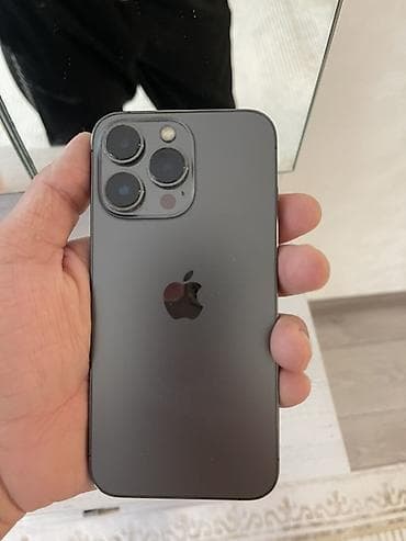 oppo a55: IPhone 13 Pro, Б/у, 256 ГБ, Графит, Зарядное устройство, Защитное стекло, Кабель, 80 % — 1