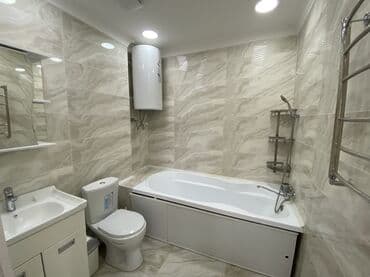 ош дом квартира: 3 комнаты, 101 м², Элитка, 13 этаж, Евроремонт — 10