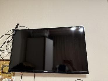 Телевизор Hisense, Ширина 90 см Высота 55см диагональ примерно