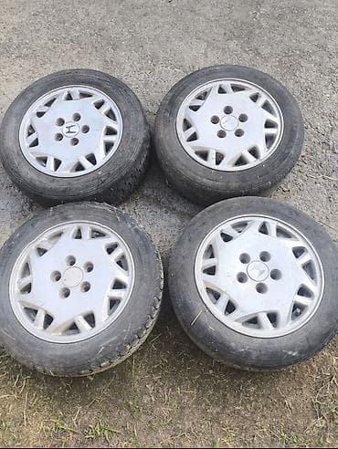 Колеса в сборе 195 / 60 / R 15, Всесезонная, Б/у, Комплект, Легковые, Литые, отверстий - 5