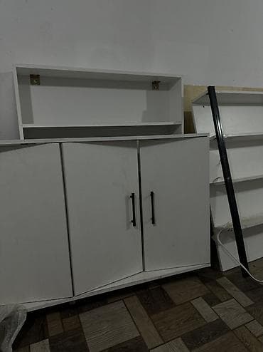 офисный шкаф: Комплект офисной мебели, Шкаф, ДСП, цвет - Белый — 4