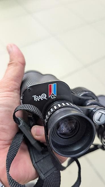 оптик: Японский б/у бинокль TRAQ Bi-Focal 7x35, поле зрения 7.2° - Оптика — 3