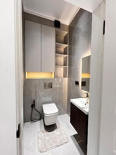 elegance stroy: 3 комнаты, 109 м², Элитка, 12 этаж, Дизайнерский ремонт — 6