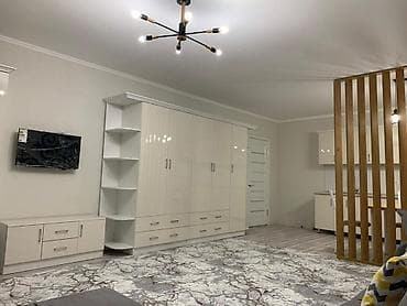 Студия, 32 м², Аламединский рынок / базар Индивидуалка, 1 этаж, Евроремонт — 2