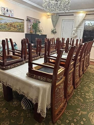 офисные диваны бишкек: Большой обеденный комплект: разделенный стол 3,5 м и ширину 1,10см + — 2