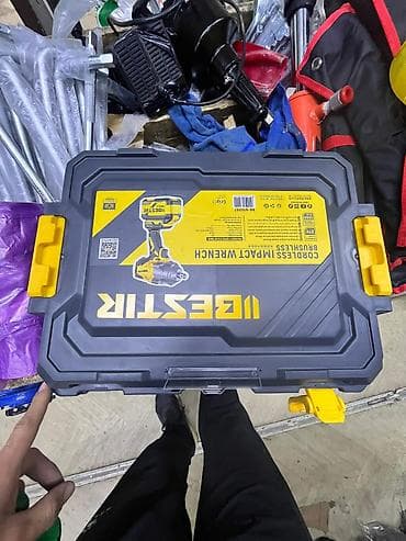 темир тапкыч: Аккумуляторный ударный гайковерт BESTIR (Brushless) в кейсе — 3