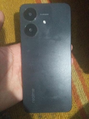 Realme Note 60, Б/у, 64 ГБ, цвет - Черный, 2 SIM