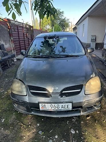 Транспорт: Nissan Almera Tino: 2004 г., 1.8 л, Кол менен иштөөчү, Бензин, Хетчбек — 1
