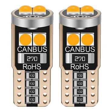 уакен набор: Сверх яркие светодиодные лампы T10 W5W WY5W 2825 Canbus, цена за 1 — 3
