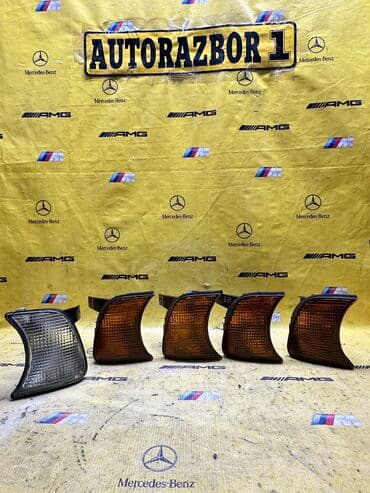 фара e34: Правый поворотник BMW Б/у, Оригинал, Япония — 1