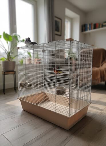 акустические системы ethernet колонка в виде собак: Продаю б/у большую, удобную клетку для попугаев в отличном состоянии — 1