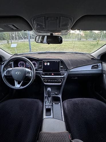 Транспорт: Hyundai Sonata: 2018 г., 2 л, Автомат, Газ, Седан — 6