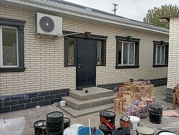 фасад травертин: Фасадные работы: декоративная штукатурка и окраска жидкий травертин — 10