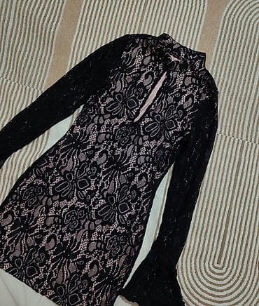 samsung a42: Вечернее платье, Коктейльное, Короткая модель, Полиэстер, С рукавами, S — 3