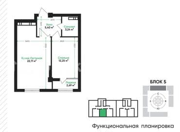 малосемейки в рассрочку бишкек: 1 комната, 45 м², Элитка, 10 этаж, ПСО (под самоотделку) — 2