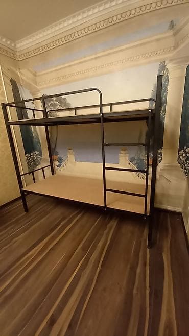 ярус: Двухъярусная кровать, Новый, С выкатной системой — 1