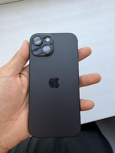 line 6: IPhone 15, Б/у, 128 ГБ, Midnight, Чехол, 83 % — 8