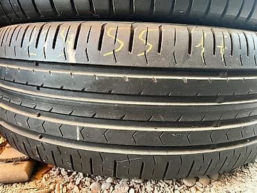 Транспорт: Шины 215 / 55 / R 17, Лето, Б/у, 1 шт, Германия, Continental — 1