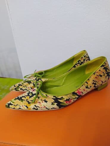 фирменная обувь из италии: Шикарные атласные,летние туфли, производство Италия, внутри всё чистая — 7