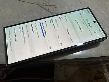 обычный телефон: Samsung Galaxy Z Fold6, Б/у, 256 ГБ, цвет - Синий, 2 SIM — 3