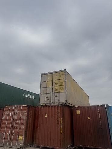 аренда вагон: Продаю Морской контейнер 20-40-45 футов (standard), красный — 6