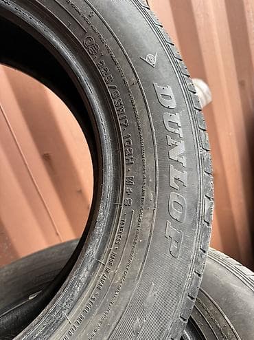 Шиналар 225 / 65 / R 17, Жай, Колдонулган, Комплект, Жеңил унаалар, Жапония, DUNLOP — 6